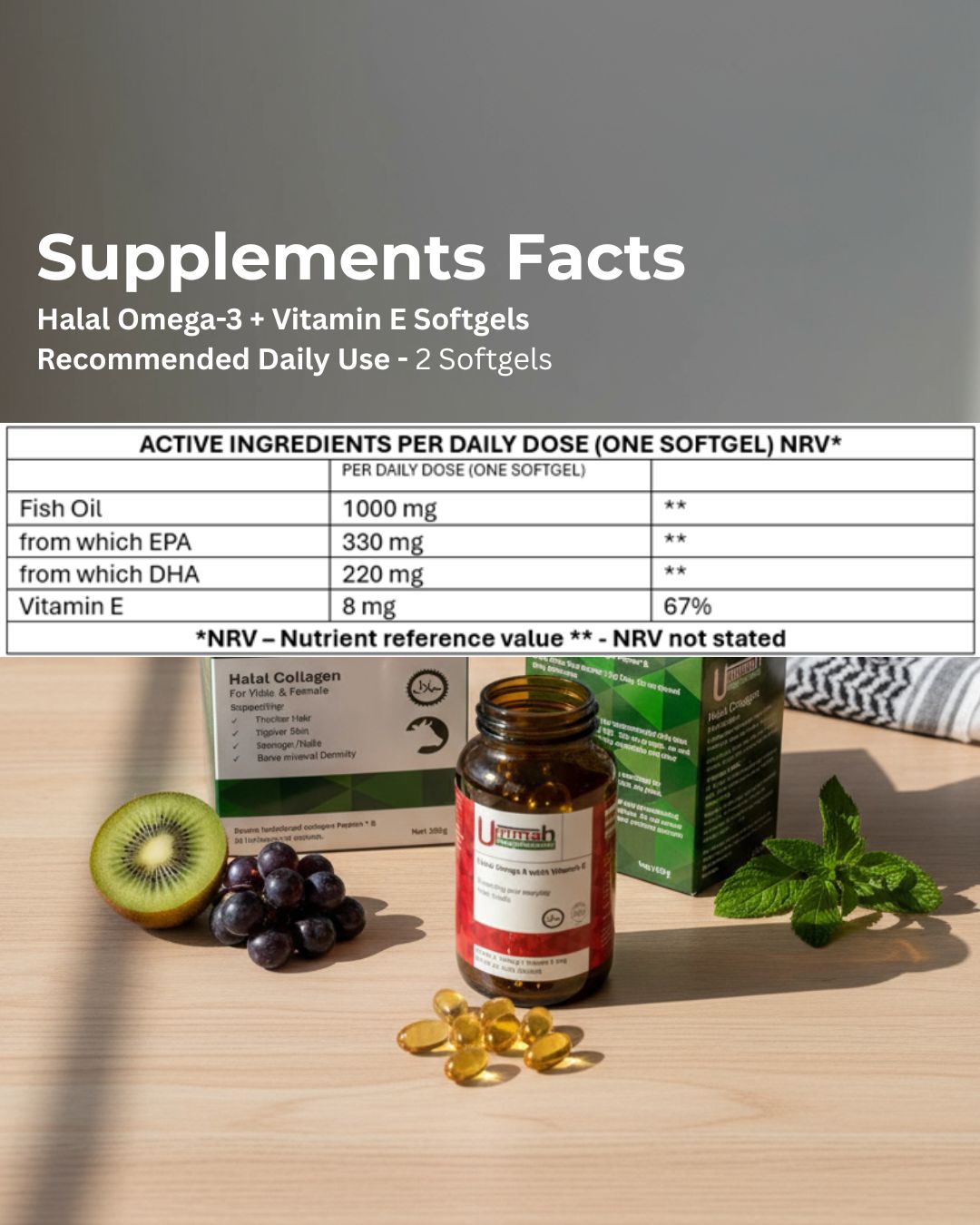 Omega 3 with Vitamin E