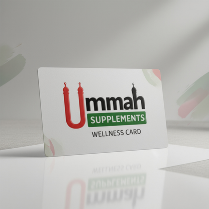 Ummah Supplements Wellness Cards