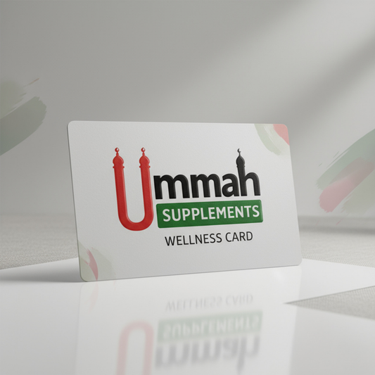 Ummah Supplements Wellness Cards